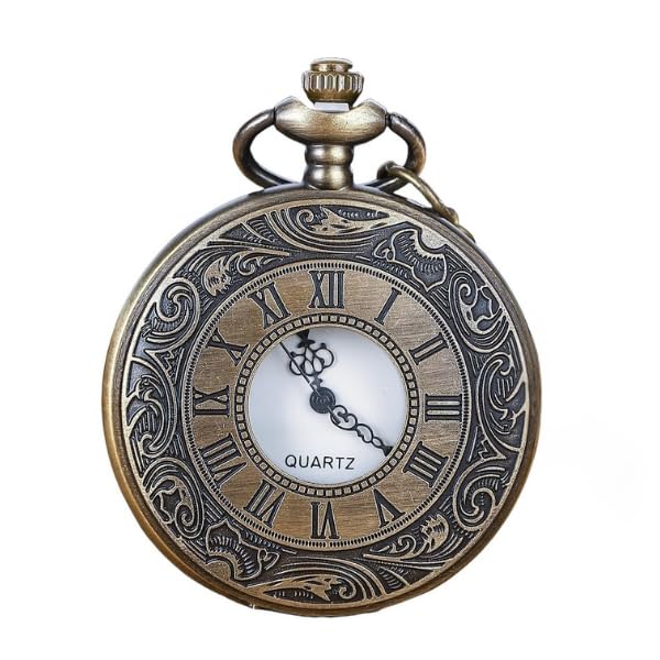 懐中時計 時計 watch 腕時計 アンティーク (ブロンズ)